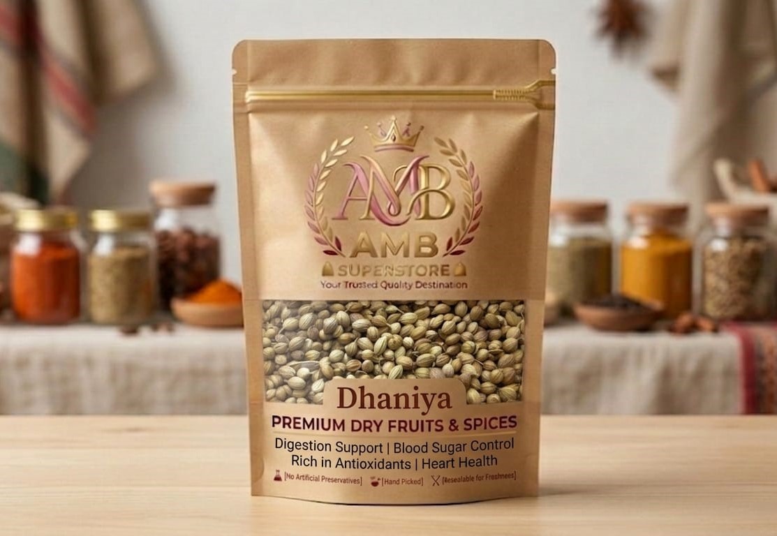 Dhania Sabot - Whole Coriander Seeds