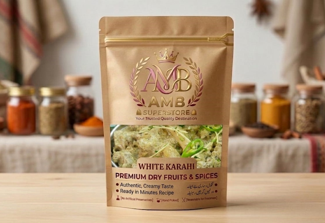 White Karahi Recipe - Creamy White Karahi Spice Mix
